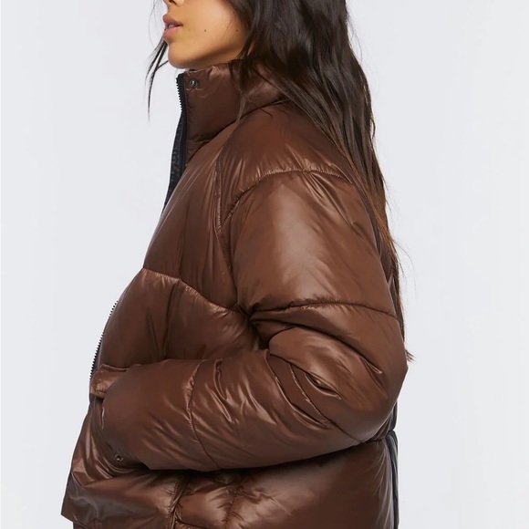 Colorblock Puffer Jacket - Picture 4 of 7